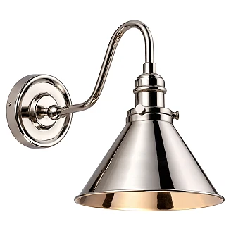 Elstead Vägglampa Provence Polerad Nickel