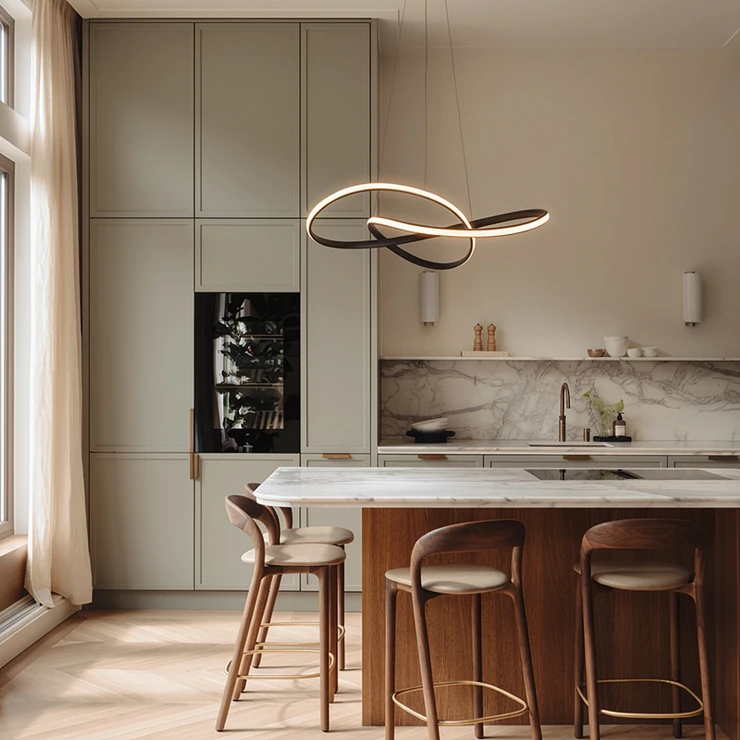 Hängande Lampa Vexira Svart Matt