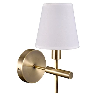 Vägglampa Bellhop Guld Matt