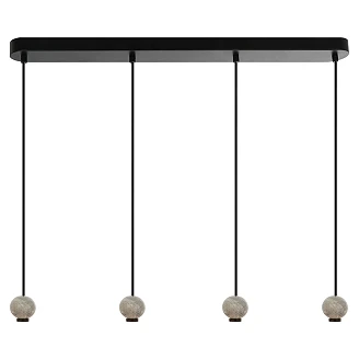 Hängande Lampa Quadra Velaro Matt Svart