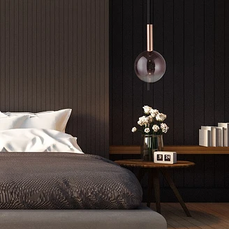 Hängande Lampa Corveta Koppar