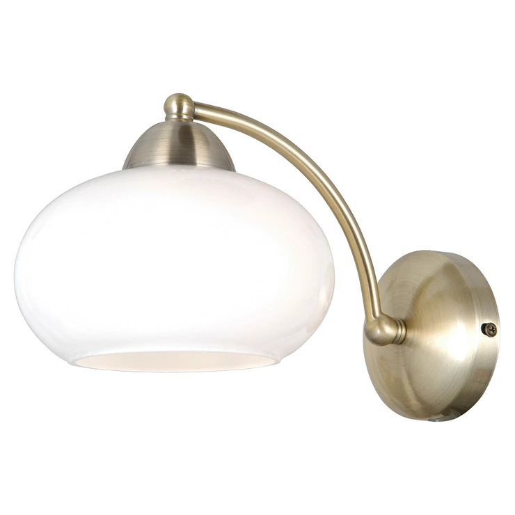 Vägglampa Zavena Antikguld