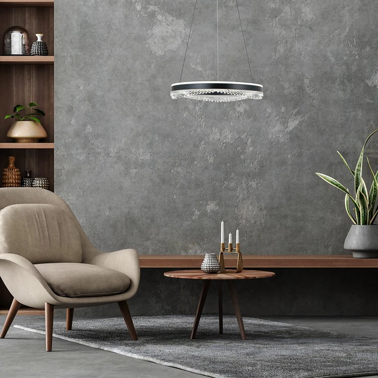 Hängande Lampa M Senaro Matt Svart