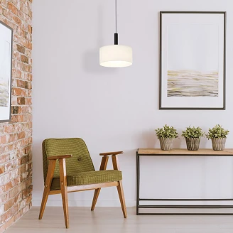 Hängande Lampa Dorevia Svart