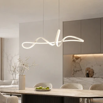 Hängande Lampa Varello Sandblästrad Vit