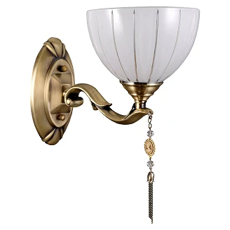 Vägglampa Larevo Guld