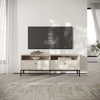 TV-Bänk Elsara Kashmir, Svart