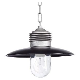 KS Verlichting Hängande Lampa Ampere Aluminium, Svart Ø31 cm