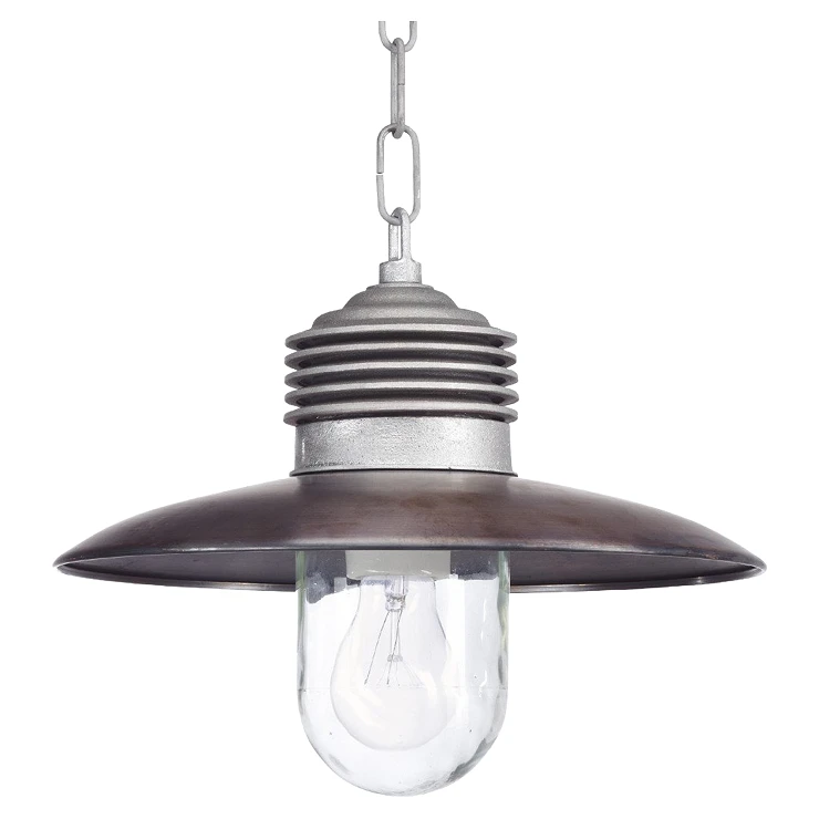 KS Verlichting Hängande Lampa Ampere Silver, Koppar Ø31 cm