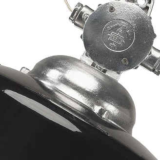 KS Verlichting Hängande Lampa Detroit Svart Ø40 cm