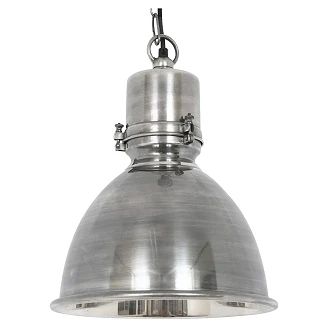 KS Verlichting Hängande Lampa Dipper Antik Silver Ø29 cm