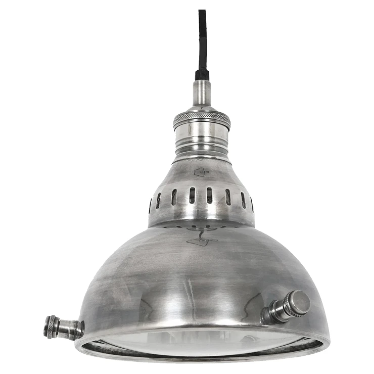 KS Verlichting Hängande Lampa Elysee Antik Silver Ø20 cm