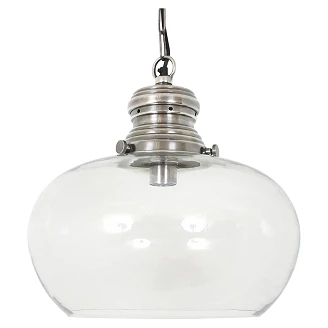 KS Verlichting Hängande Lampa L Hayley Silver Ø42 cm