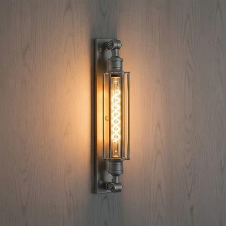 KS Verlichting Vägglampa Astor Antik Silver