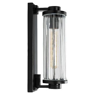 KS Verlichting Vägglampa Porter Antik Svart