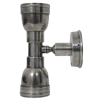 KS Verlichting Spotlight Upp & Ner Indigo Antik Silver