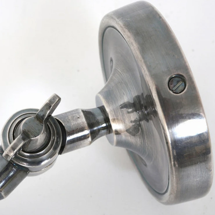 KS Verlichting Vägglampa Roterbar Mulberry Silver