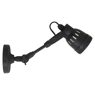 KS Verlichting Vägglampa Roterbar Mulberry Svart