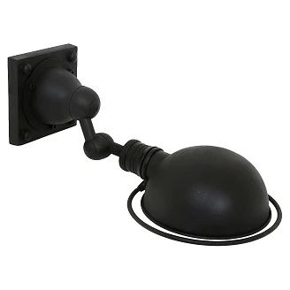 KS Verlichting Vägglampa Roterbar Canberra Svart