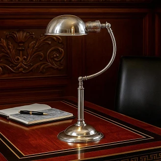 KS Verlichting Bordslampa Neville Silver