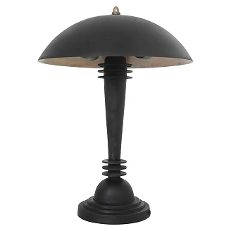 KS Verlichting Bordslampa Dax Antik Svart