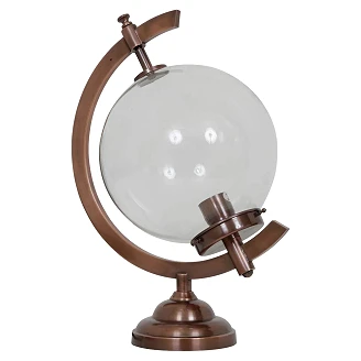 KS Verlichting Bordslampa Globe Röd Koppar