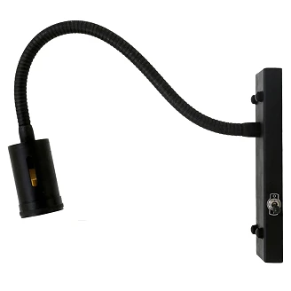 KS Verlichting Vägglampa Justerbar Ferrol Antik Svart