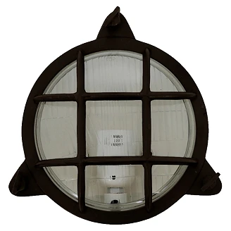 KS Verlichting Vägglampa Clipper Brons