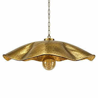 KS Verlichting Hängande Lampa Manta Mässing Ø71 cm