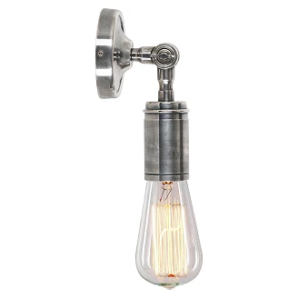 KS Verlichting Vägglampa Emeli Silver