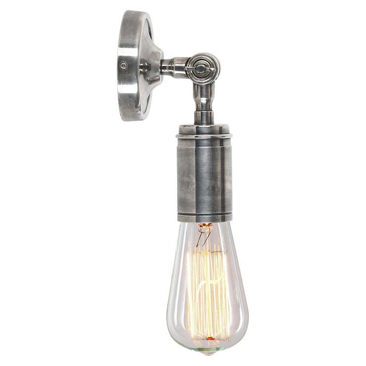 KS Verlichting Vägglampa Emeli Silver