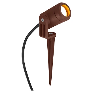 KS Verlichting Utomhusspotlight med Jordspett Tuinspot Corten