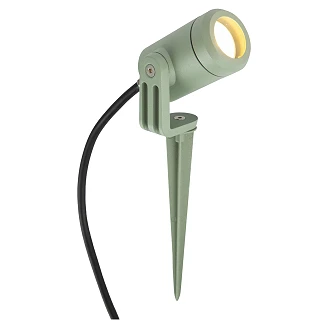 KS Verlichting Utomhusspotlight med Jordspett Tuinspot Grön