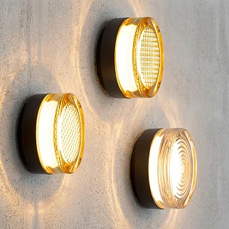KS Verlichting Vägglampa Nolan Svart Ø13 cm