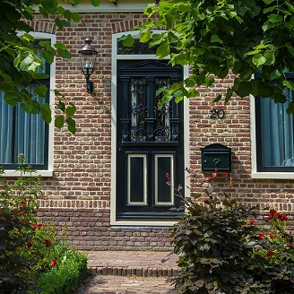 KS Verlichting Husnummer 2 Klein Mörkgrön