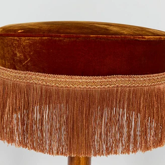 Barstol Lilou Orange, Guld
