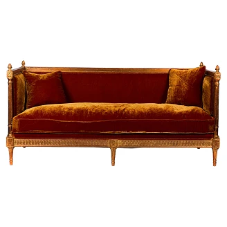 Soffa Zazou Orange, Guld