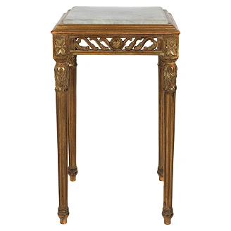 Sidobord Cometa Guld 40x40 cm