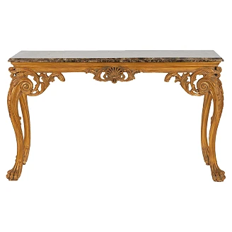 Konsolbord Cassian Guld, Vit