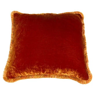 Kudde Velina Orange 60x60 cm