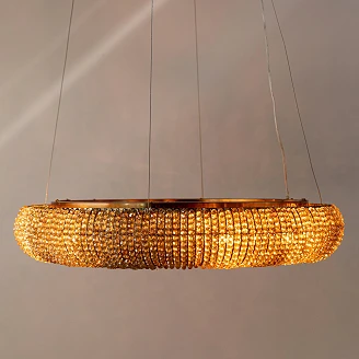 Hängande Lampa Zavelle Guld