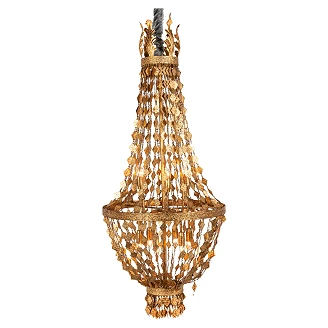 Hängande Lampa L Orlano Guld