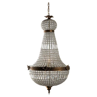Hängande Lampa XL Grevin Brons