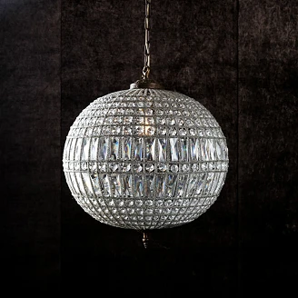 Hängande Lampa L Malven Brons