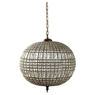 Hängande Lampa XL Malven Brons