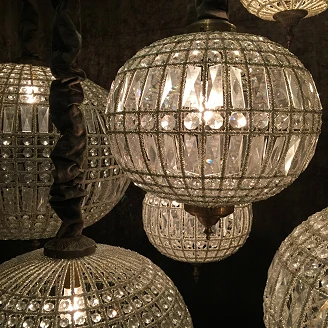 Hängande Lampa XXXL Malven Brons