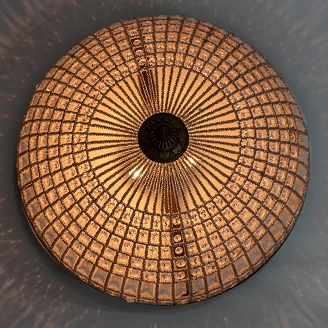 Taklampa Corvane Brons Ø60 cm