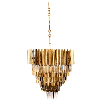 Hängande Lampa Kantro Guld