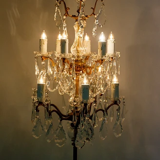 Golvlampa Tersina Guld