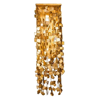 Vägglampa Avessia Guld